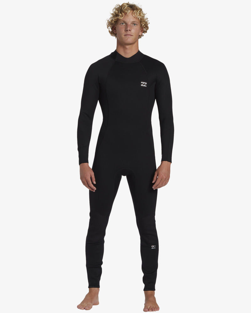3/2mm Foil Flatlock Back Zip Wetsuit
