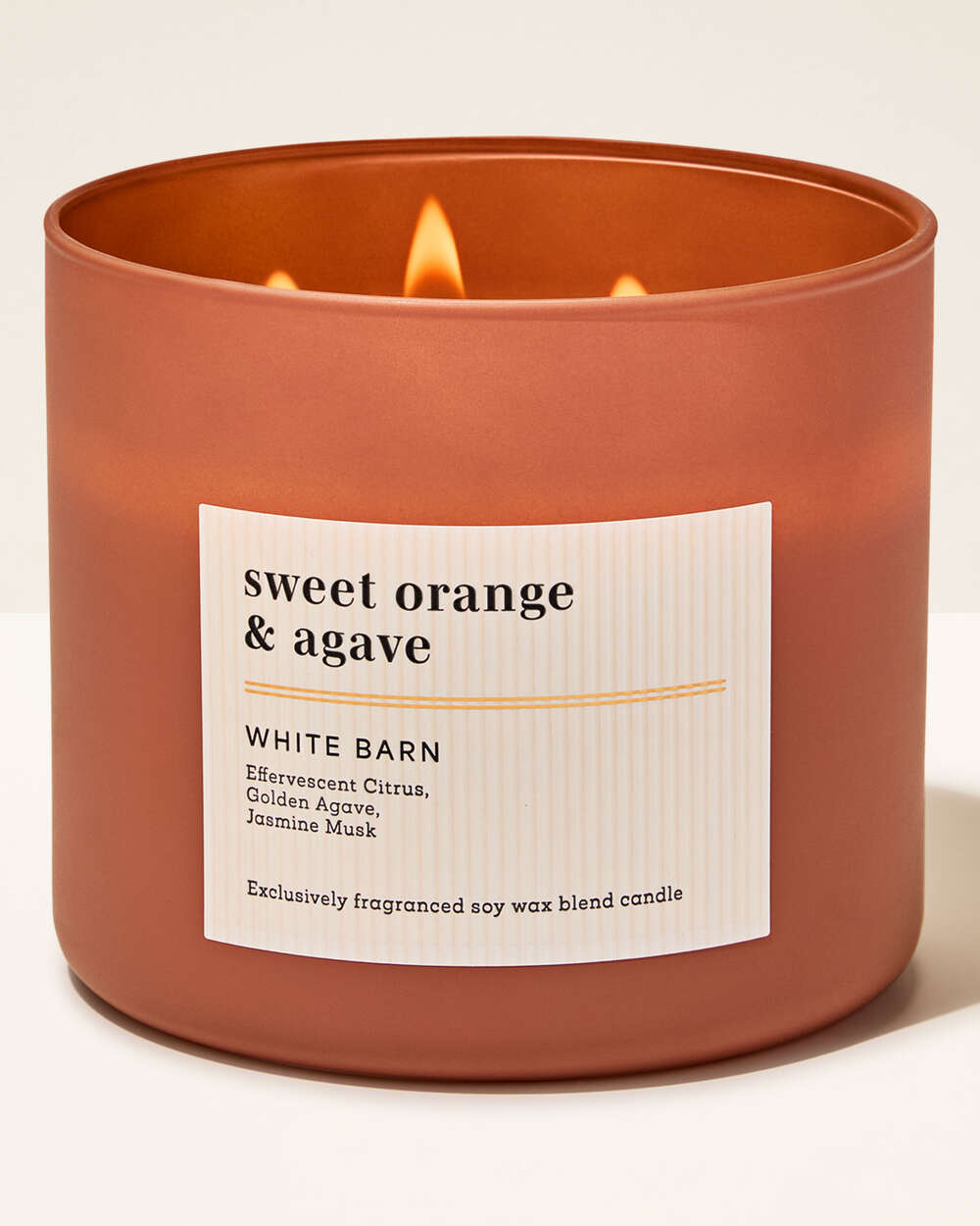 Sweet Orange & Agave 3-Wick Candle