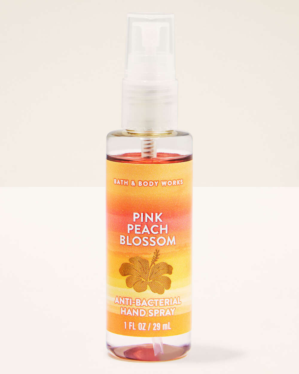 Pink Peach Blossom Hand Sanitizer Spray