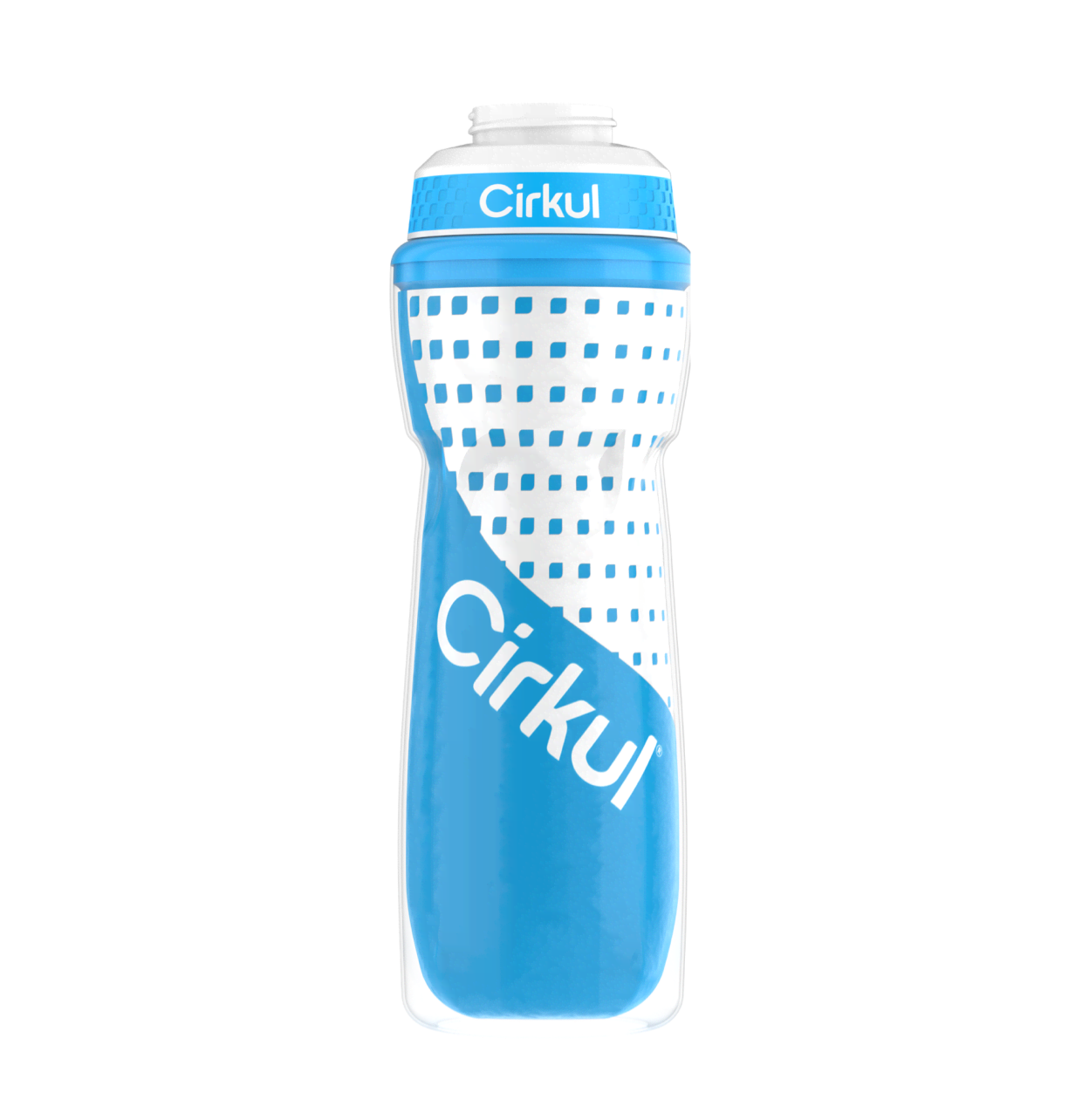 Limited Edition: 22oz. Blue Insulated Squeeze Bottle & Sport Lid