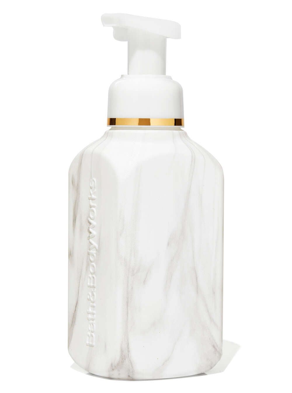 White Marble Gentle & Clean Foaming Hand Soap Dispenser