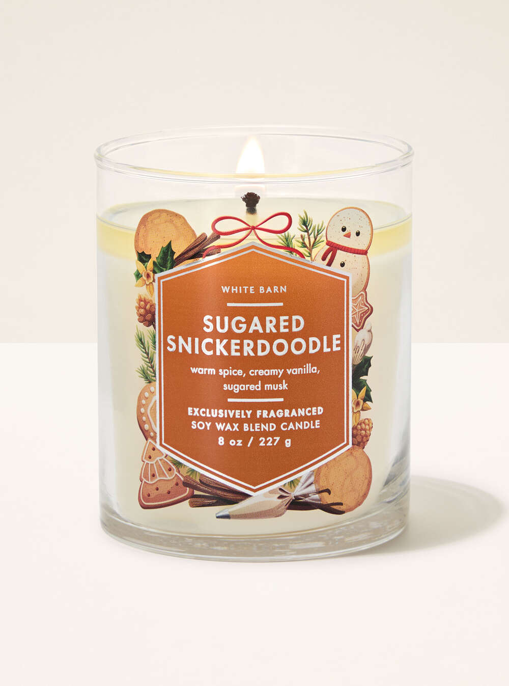 Sugared Snickerdoodle Single Wick Candle