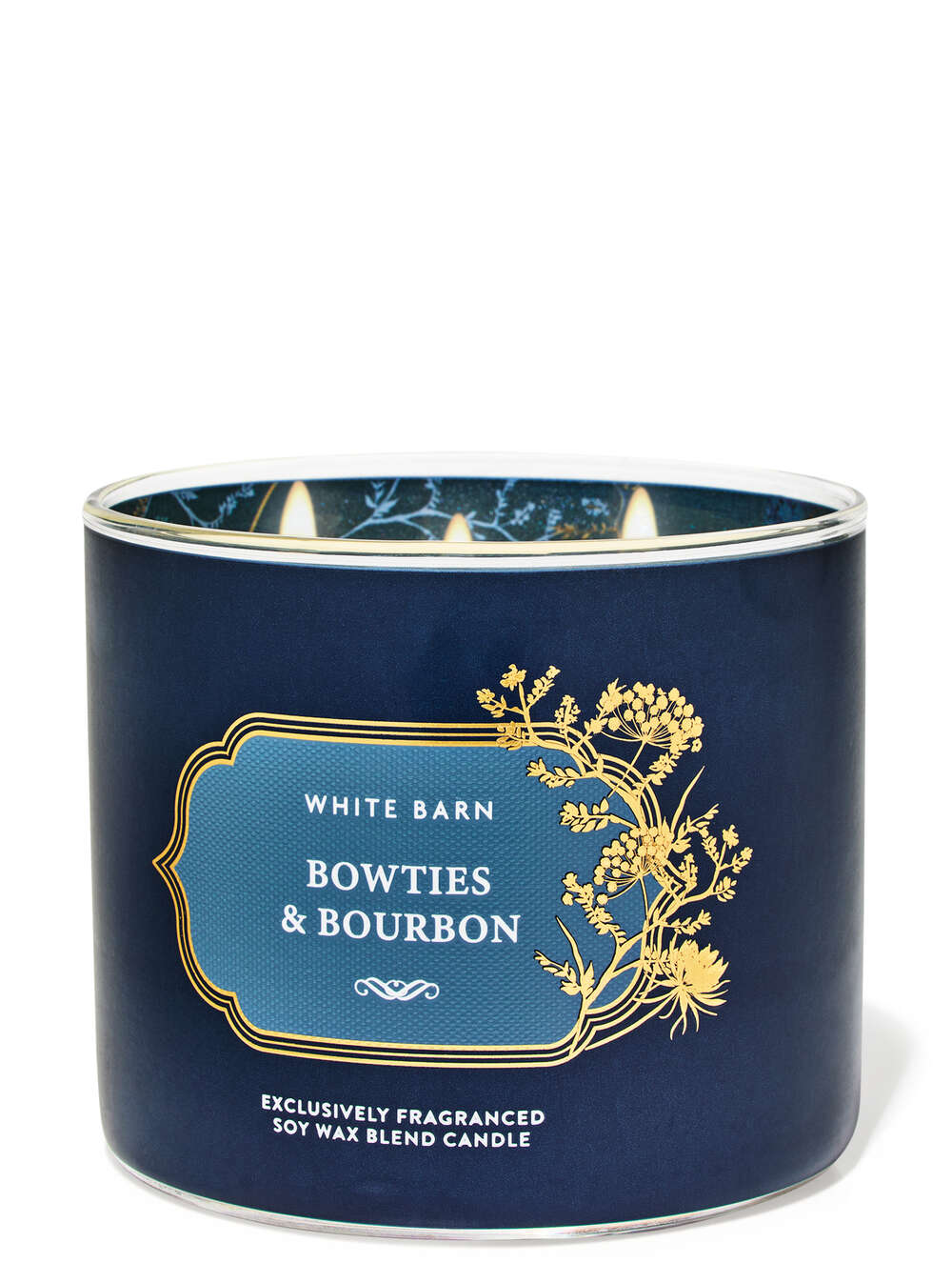 Bowties & Bourbon 3-Wick Candle
