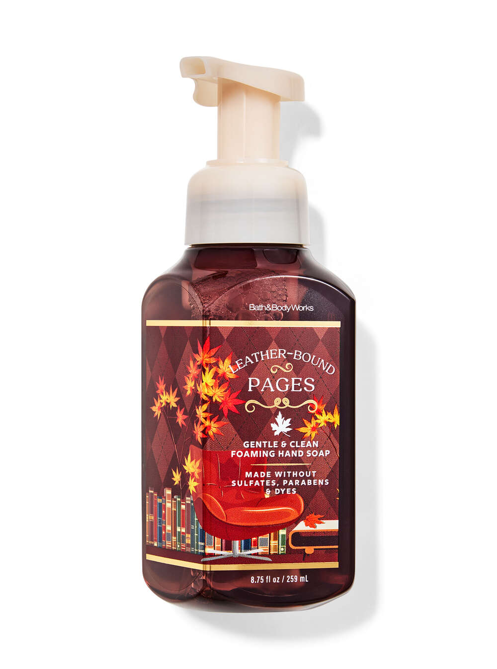 Leather-Bound Pages Gentle & Clean Foaming Hand Soap