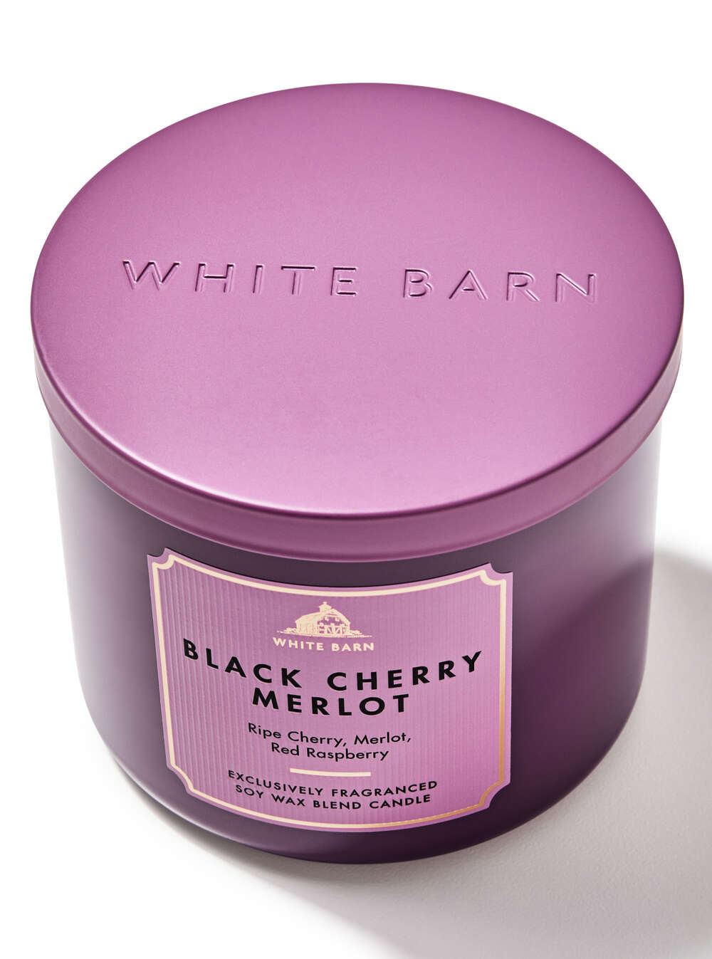 Black Cherry Merlot 3-Wick Candle