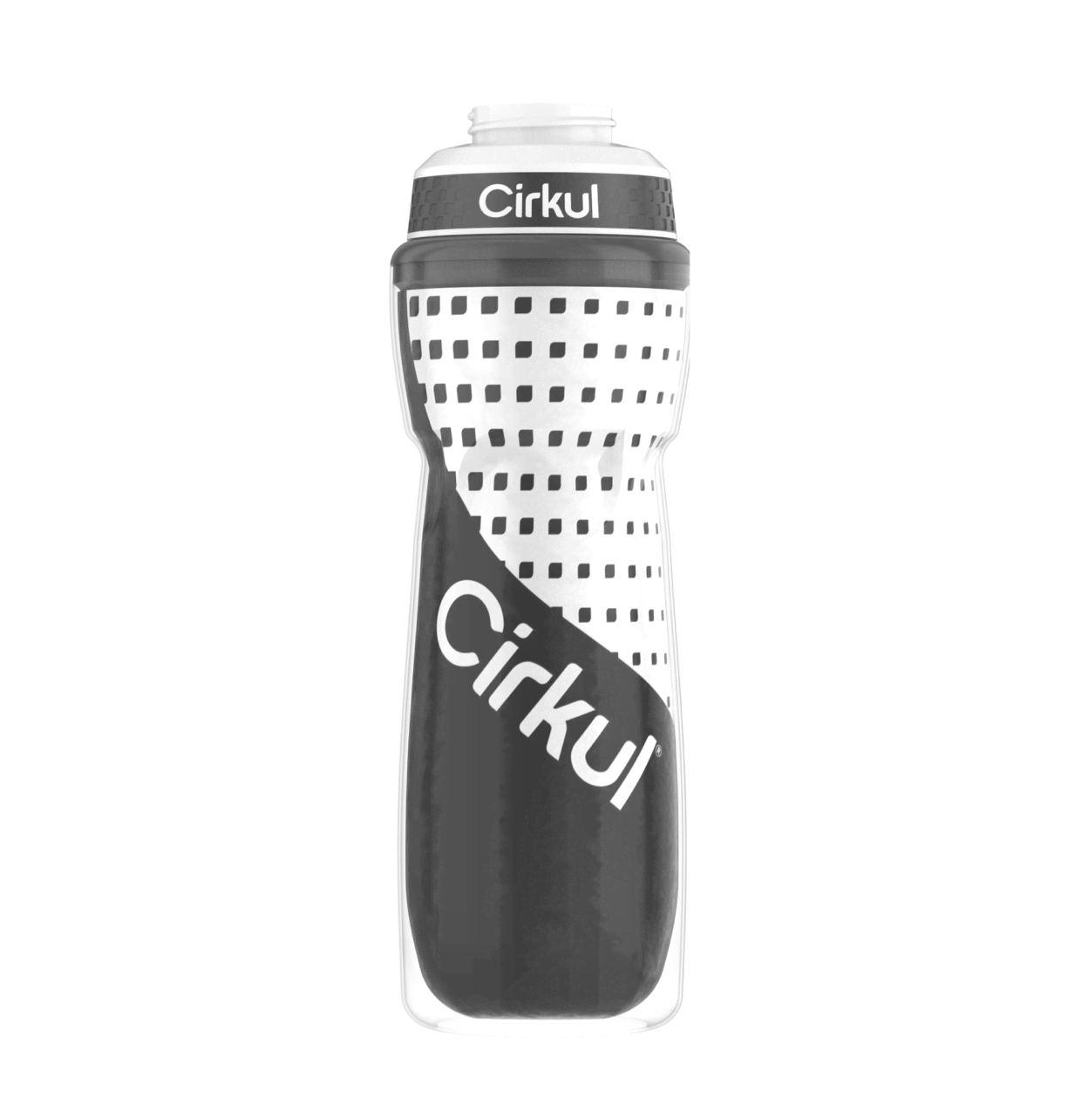 Limited Edition: 22oz. Gray Insulated Squeeze Bottle & Sport Lid