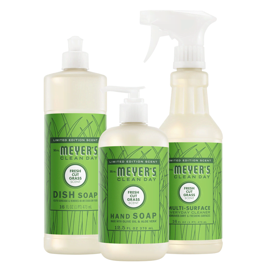 Fresh Cut Grass Kitchen Basics Set
