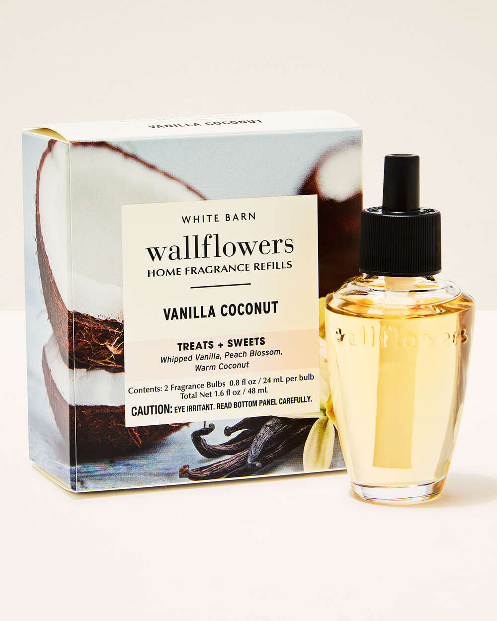 Vanilla Coconut Wallflowers Refills 2-Pack