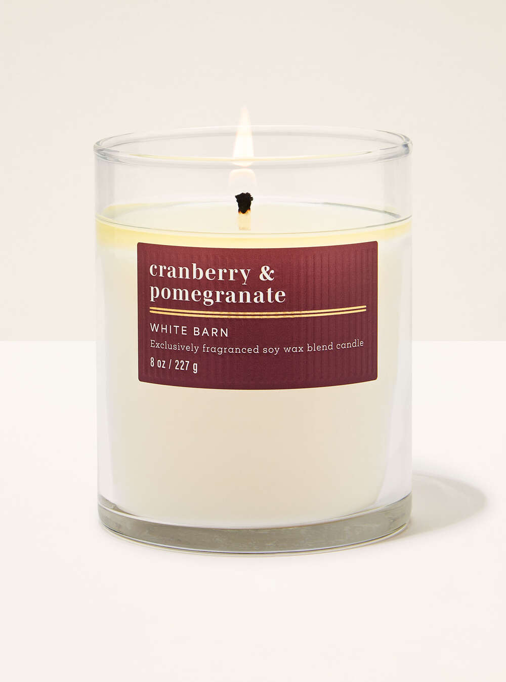 Cranberry & Pomegranate Single Wick Candle