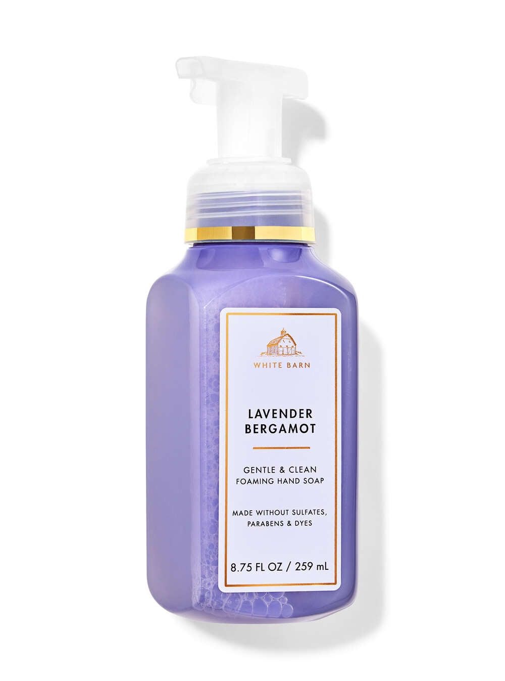 Lavender Bergamot Gentle & Clean Foaming Hand Soap