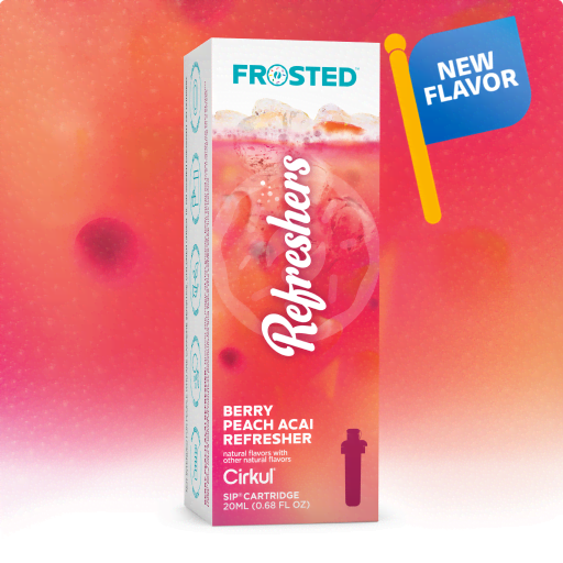 Frosted Berry Peach Acai Refresher