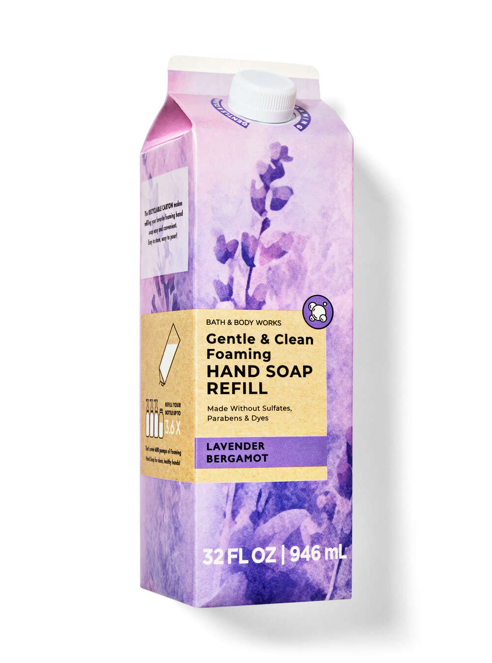 Lavender Bergamot Gentle & Clean Foaming Refill