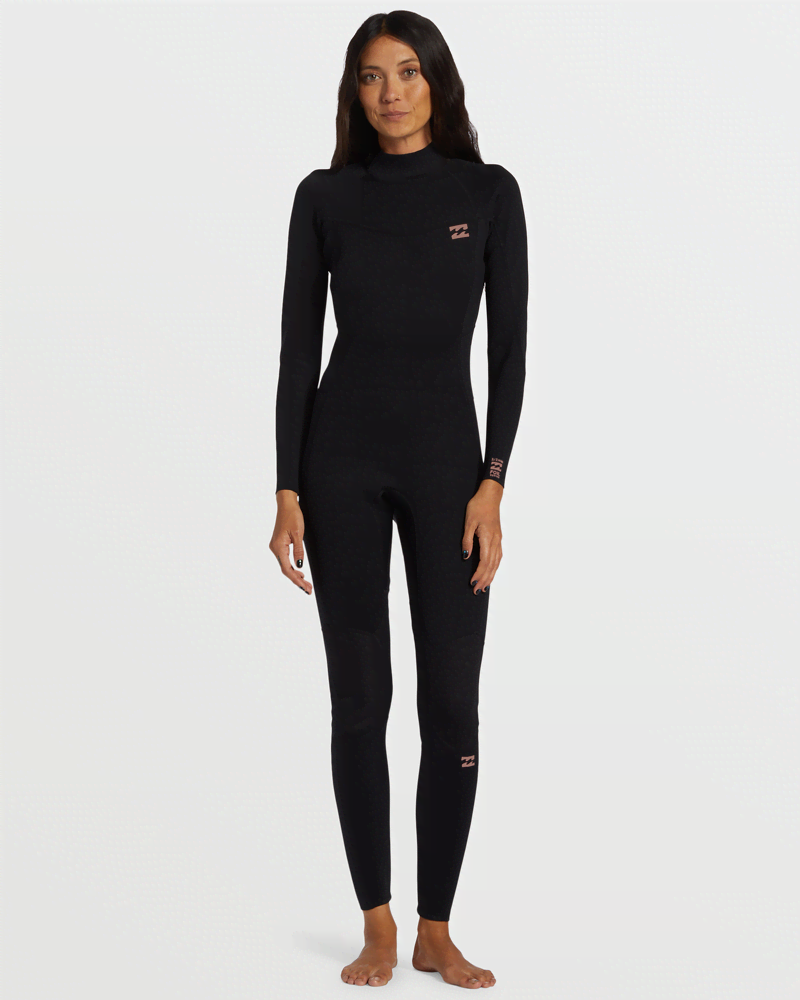 3/2mm Foil Flatlock Back Zip Wetsuit