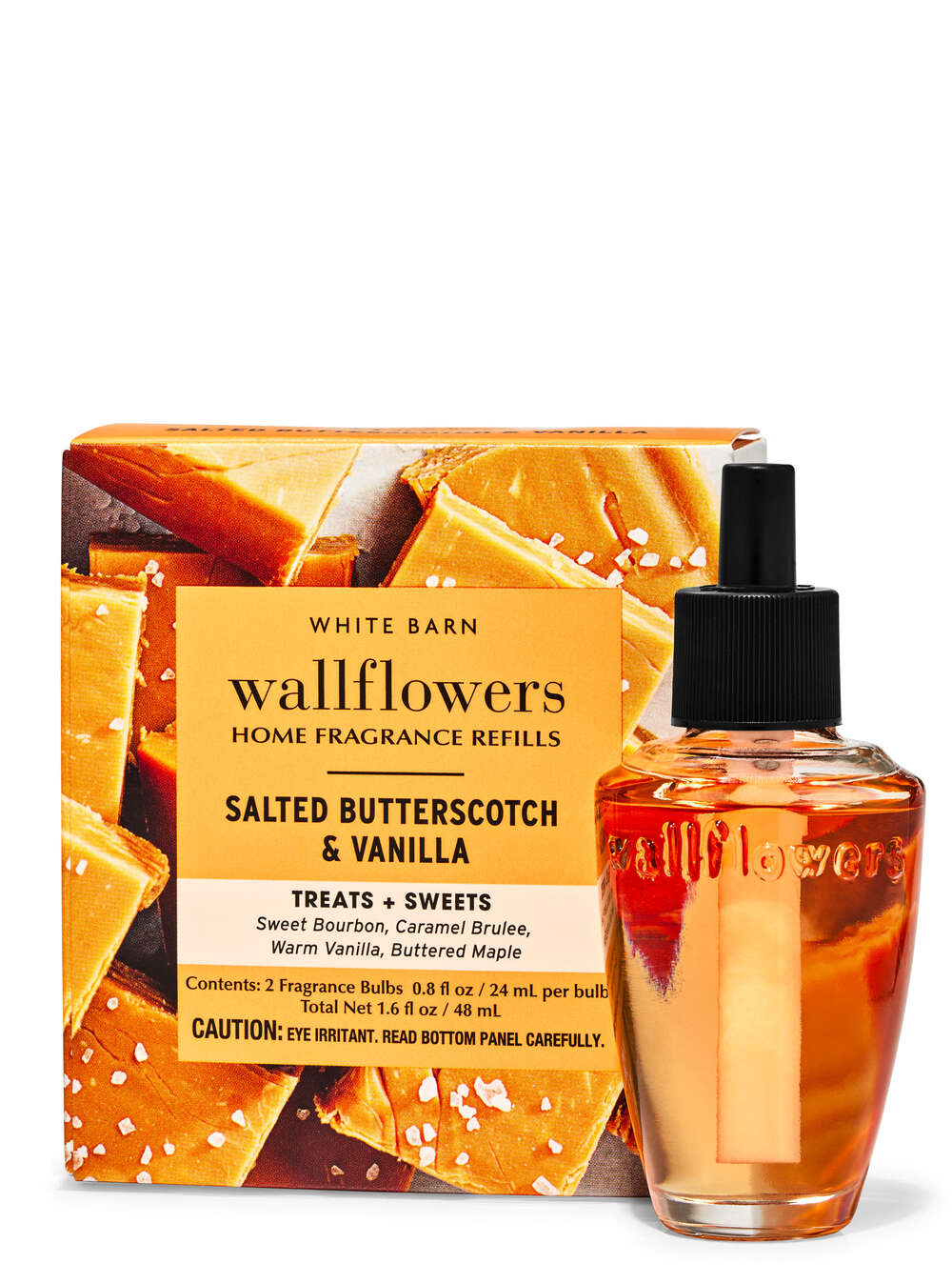 Salted Butterscotch & Vanilla Wallflowers Refills 2-Pack