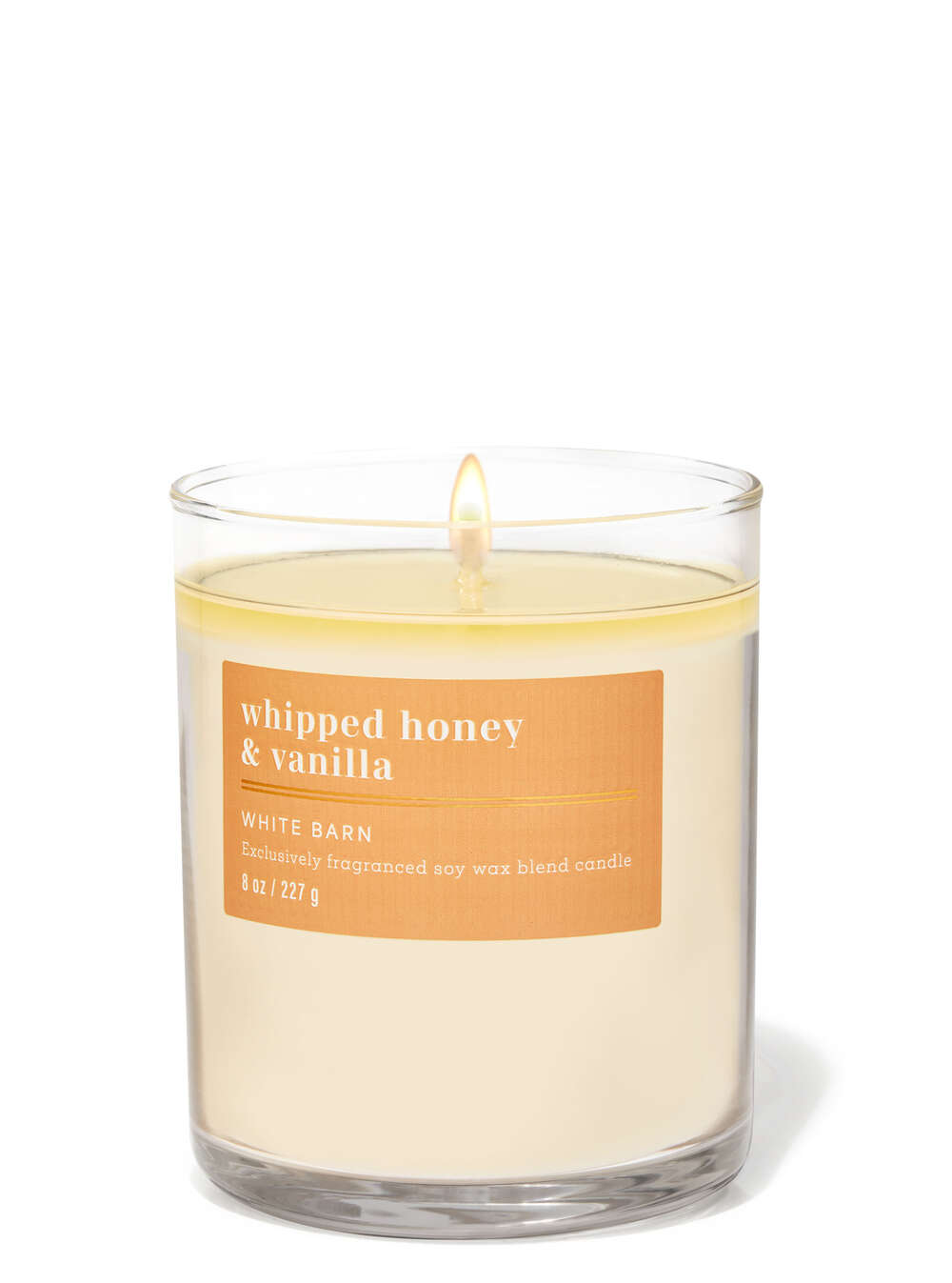 Whipped Honey & Vanilla Single Wick Candle