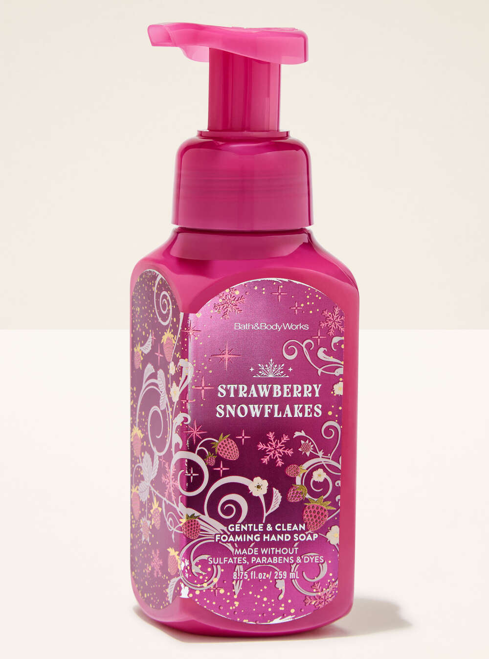 Strawberry Snowflakes Gentle & Clean Foaming Hand Soap