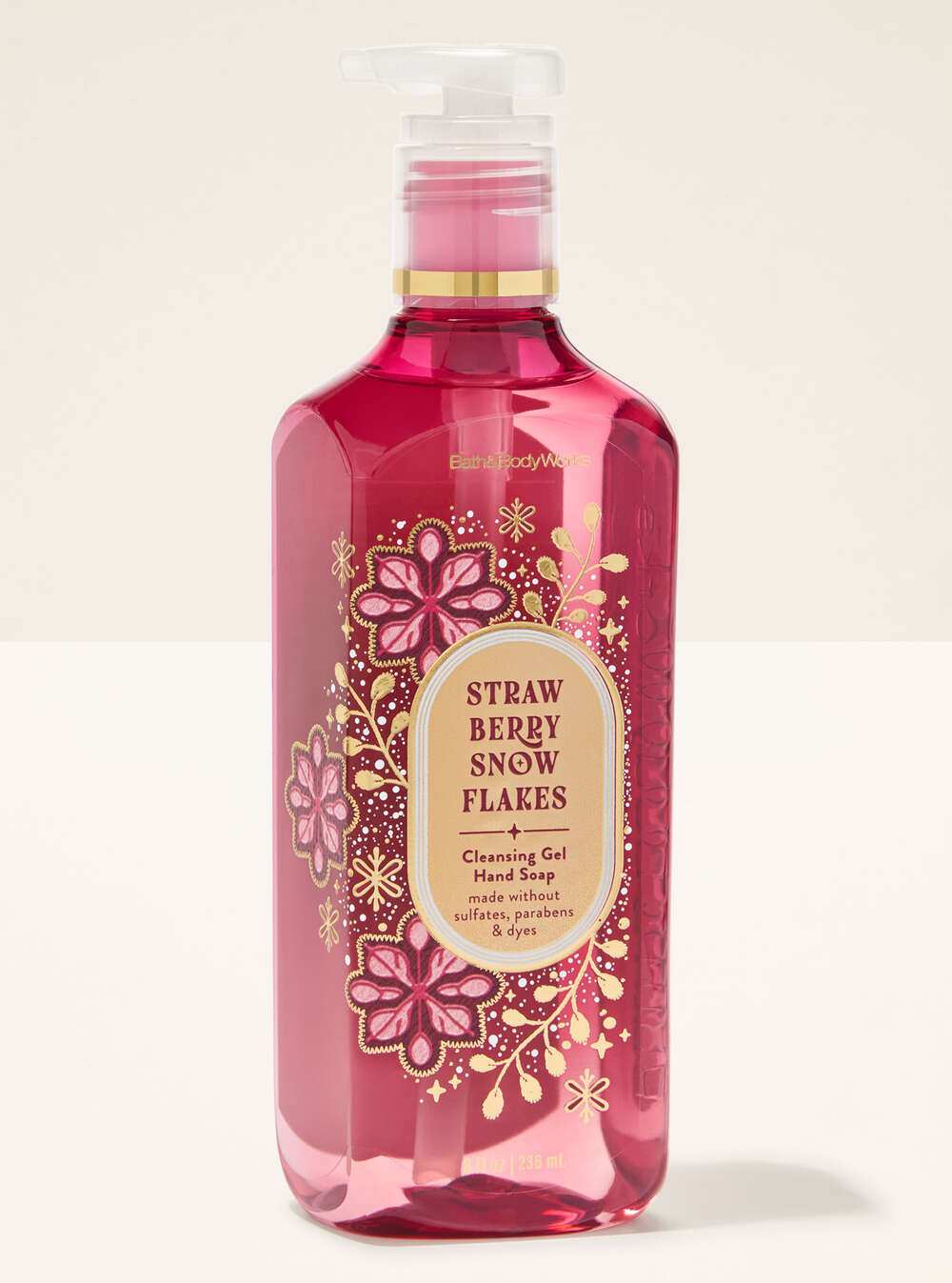 Strawberry Snowflakes Cleansing Gel Hand Soap