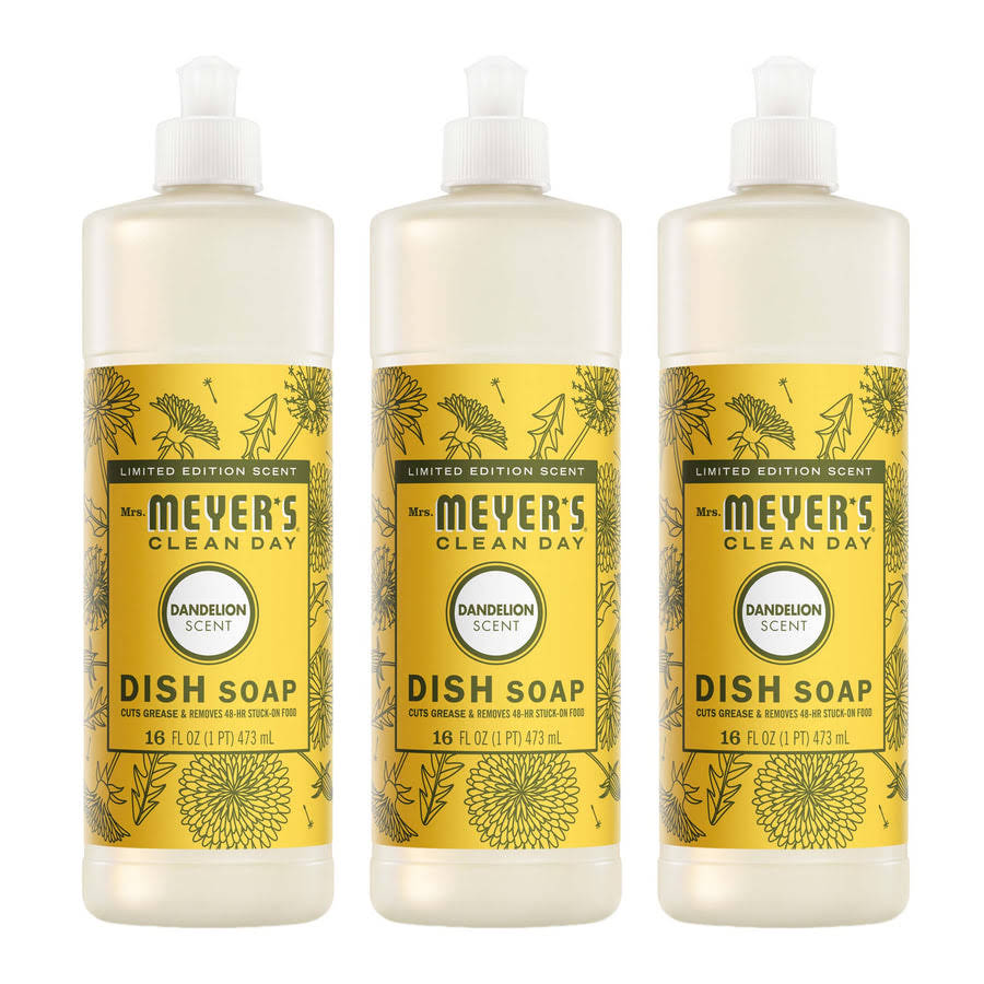 Dandelion Dish Soap 3-count Bundle