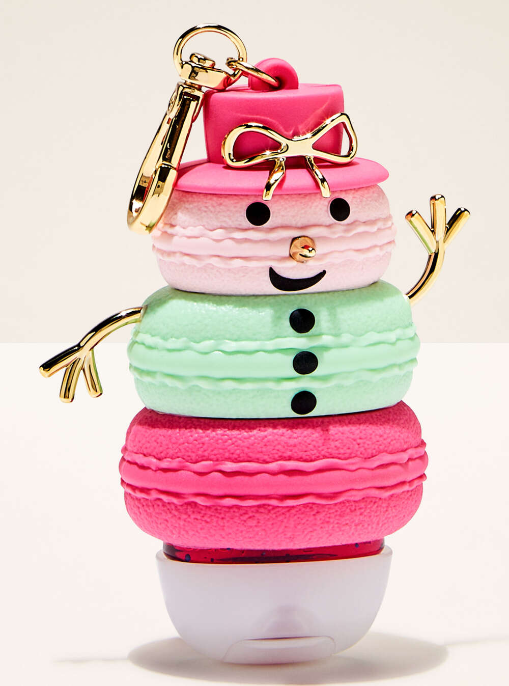 Macaron Snowman PocketBac Holder