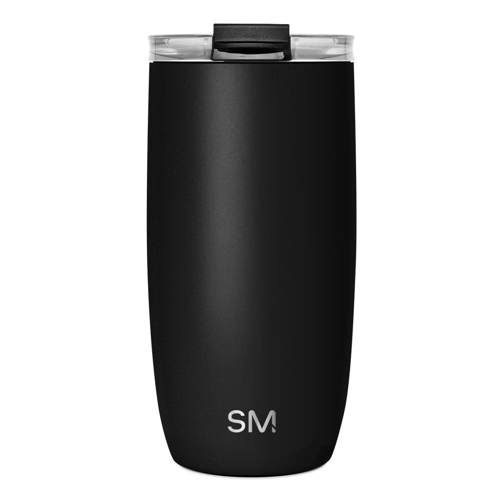 Voyager Tumbler with Clear Flip Lid & Straw