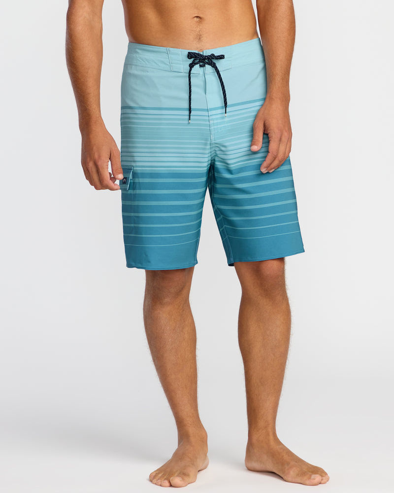 All Day Stripe Pro Performance 20" Boardshorts