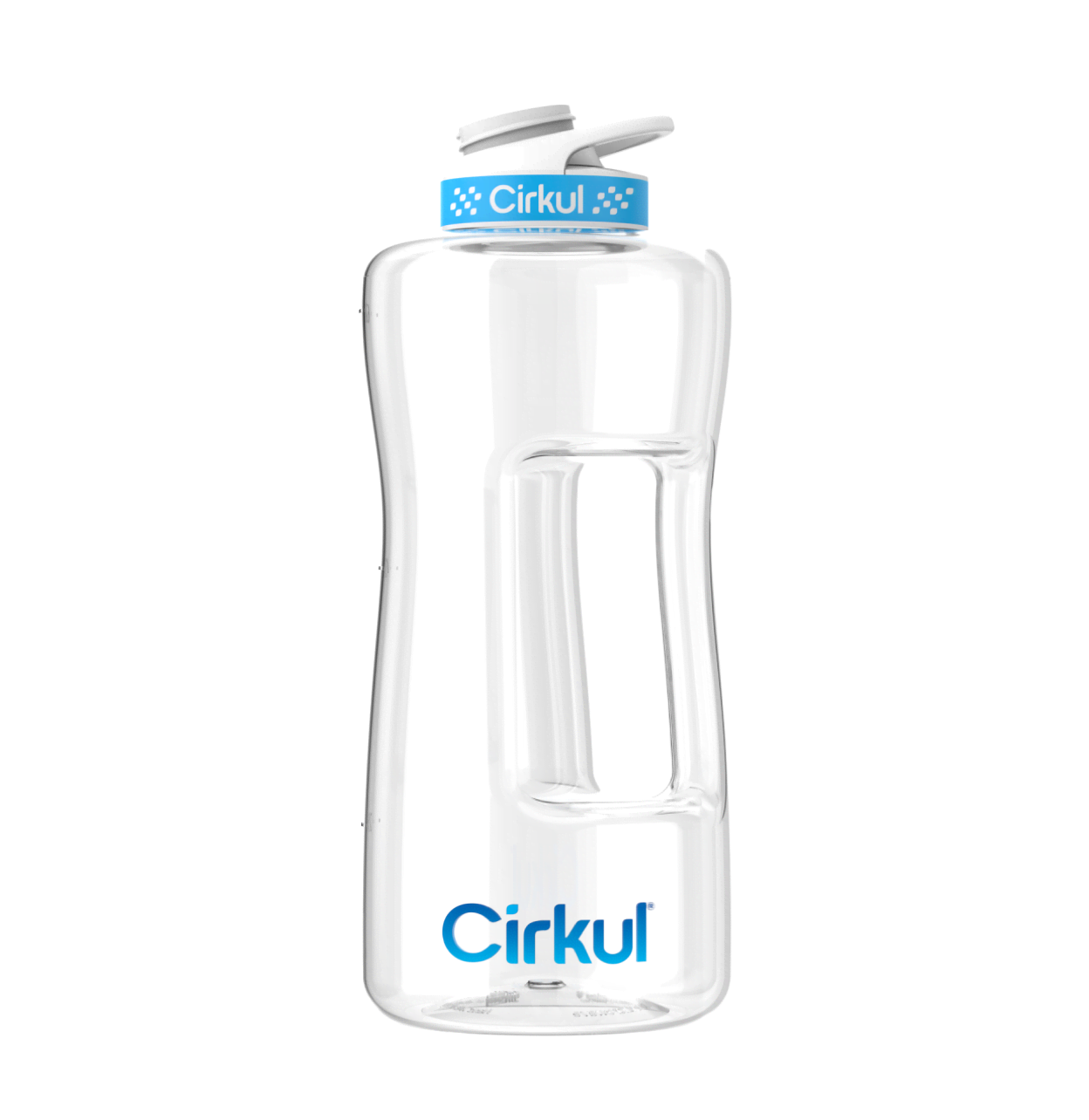 Limited Edition: 62oz. Plastic Bottle & Blue Lid