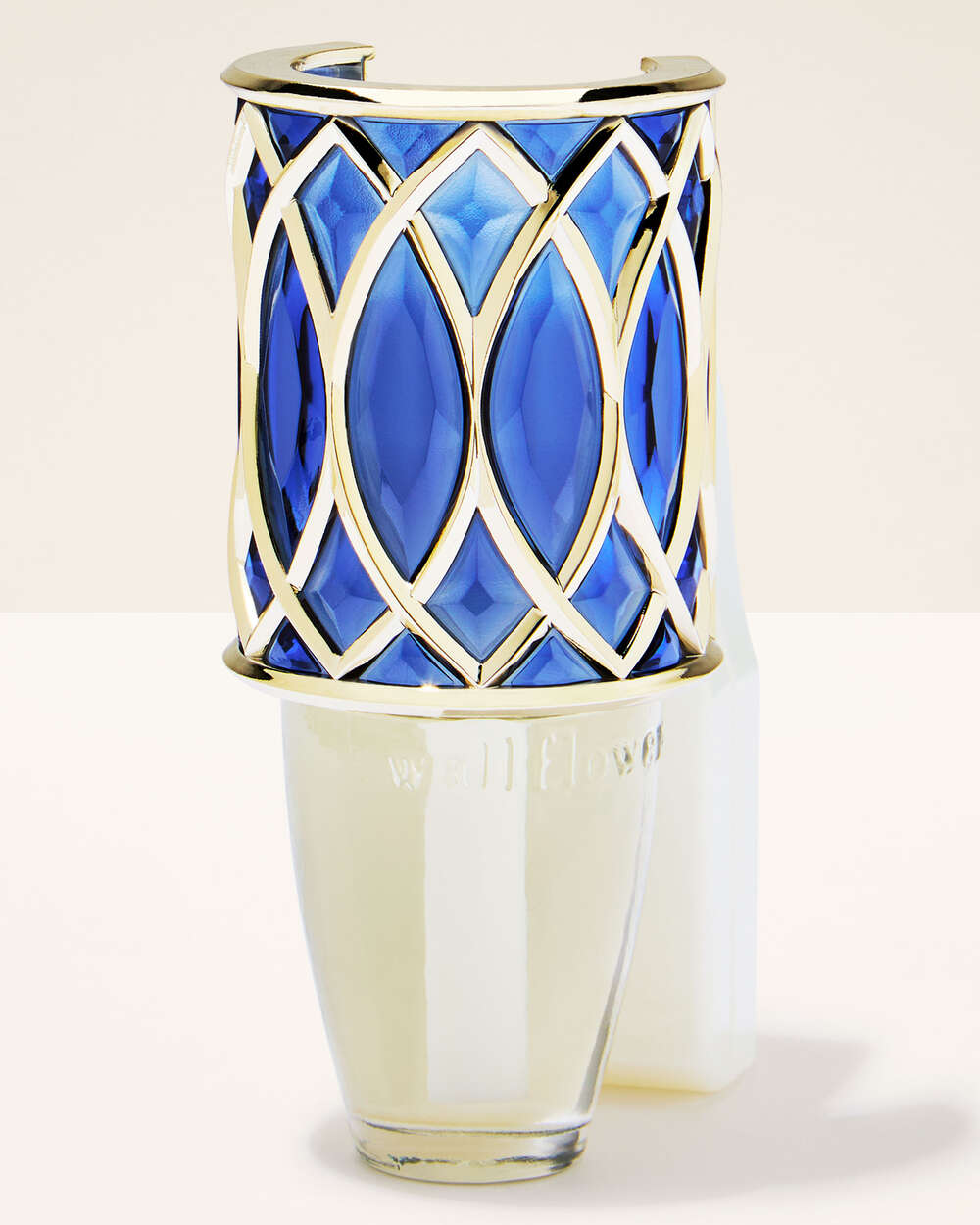 Blue Geometric Scent Control™ Nightlight Wallflowers Fragrance Plug