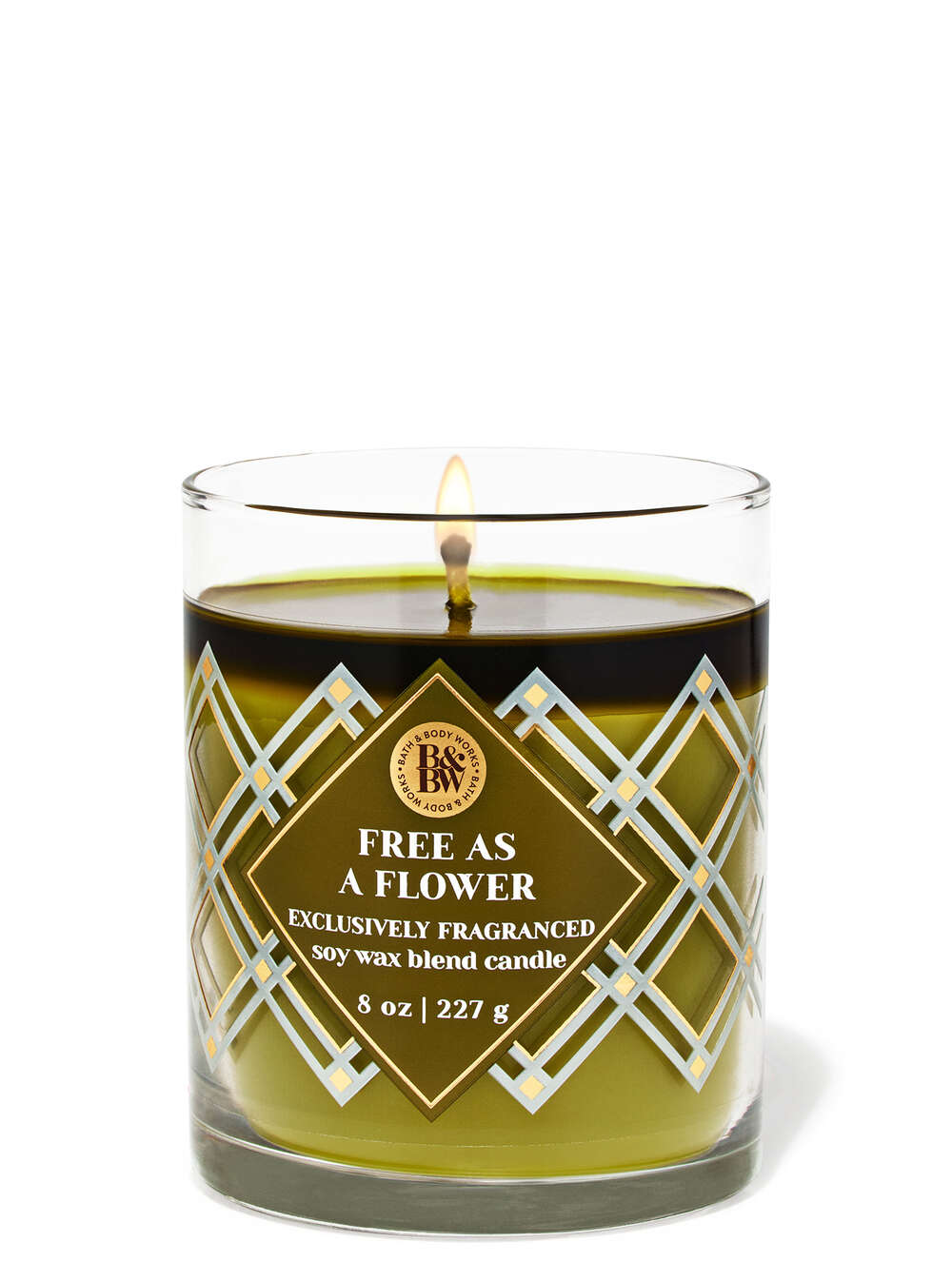 Free As A Flower Single Wick Candle