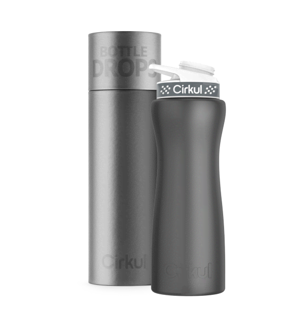 Limited Edition: Dark Titanium 22oz Stainless Steel Bottle & Lid