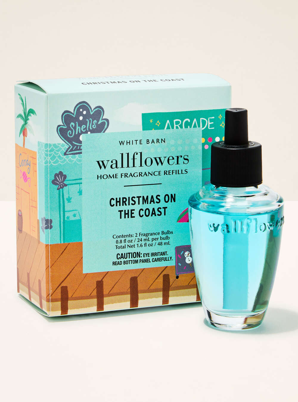 Christmas on the Coast Wallflowers Refills 2-Pack