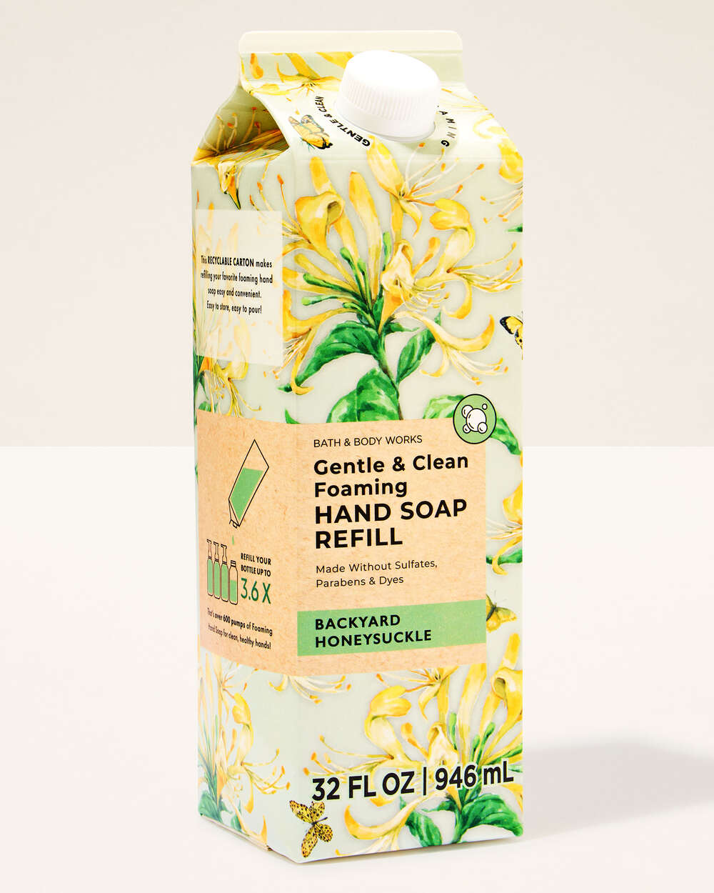 Backyard Honeysuckle Gentle & Clean Foaming Refill