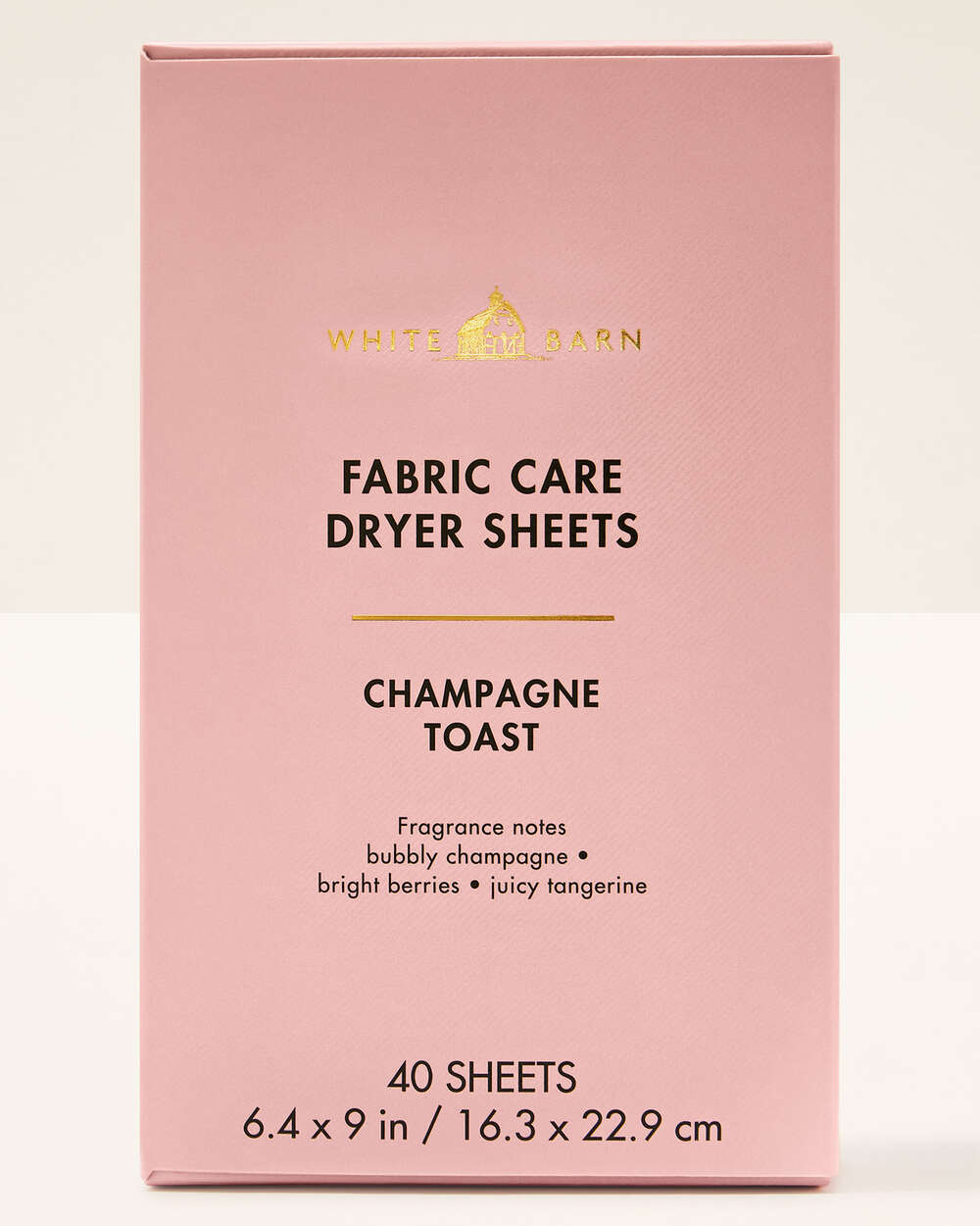 Champagne Toast Dryer Sheets