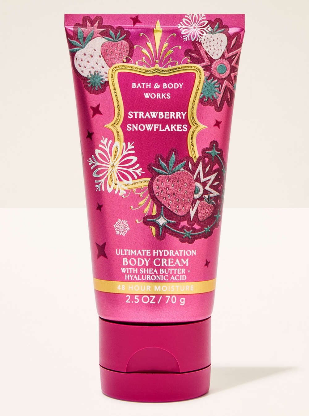Strawberry Snowflakes Travel Size Ultimate Hydration Body Cream