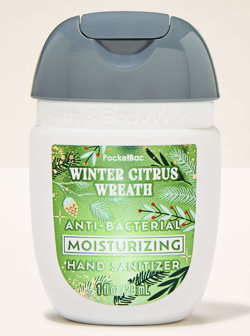 Winter Citrus Wreath PocketBac Hand Sanitizer