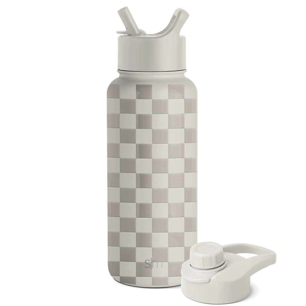 Summit Water Bottle with Straw Lid and Chug Lid