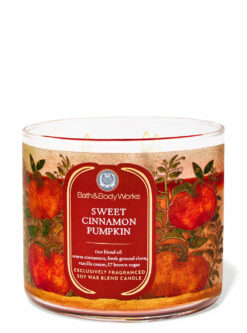 Sweet Cinnamon Pumpkin 3-Wick Candle