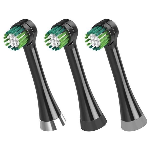 Waterpik™ Triple Clean Replacement Brush Heads - Black – Black (OTRB-3WB)