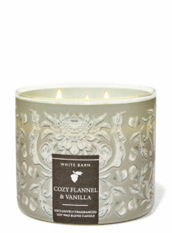 Cozy Flannel & Vanilla 3-Wick Candle