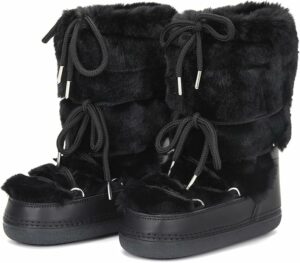 Fuzzy Fluffy Furry Ankle Boots CI30