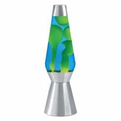 27" LAVA Lamp Grande - Yellow/Blue/Silver