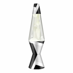 14.5" Lava Lamp  Polygonal White Tone