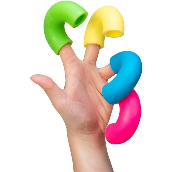 NeeDoh Mac 'N' Squeeze – 4 Squishy Noodles – Assorted - Image 8